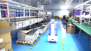 Case Study Images of a Factory Producing Motors and Control Systems