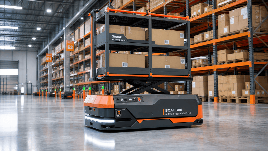 AI Boat Delivery Robot