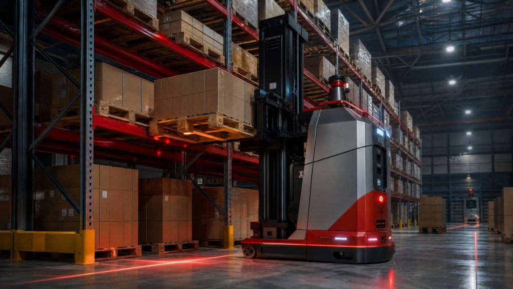 AI HAMMER Autonomous Forklift